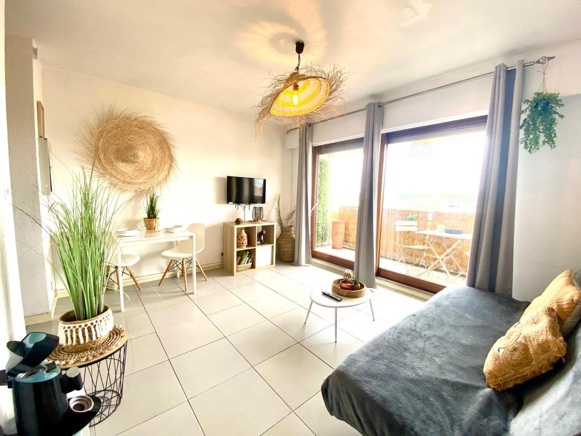 Studio Calme Avec Parking Et Ascenseur -304- Canet-en-Roussillon Eksteriør billede