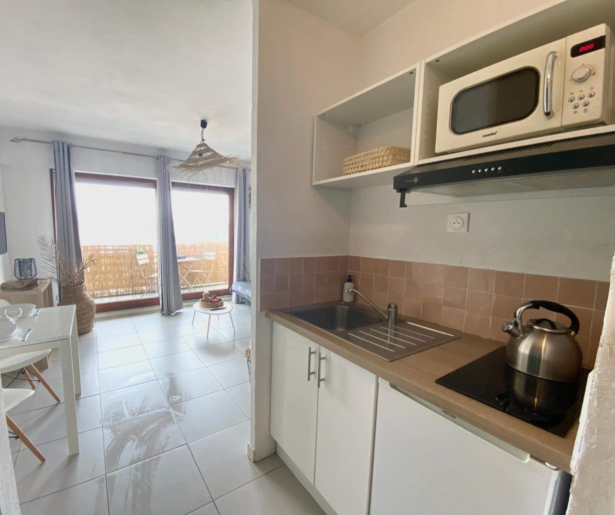 Studio Calme Avec Parking Et Ascenseur -304- Canet-en-Roussillon Eksteriør billede